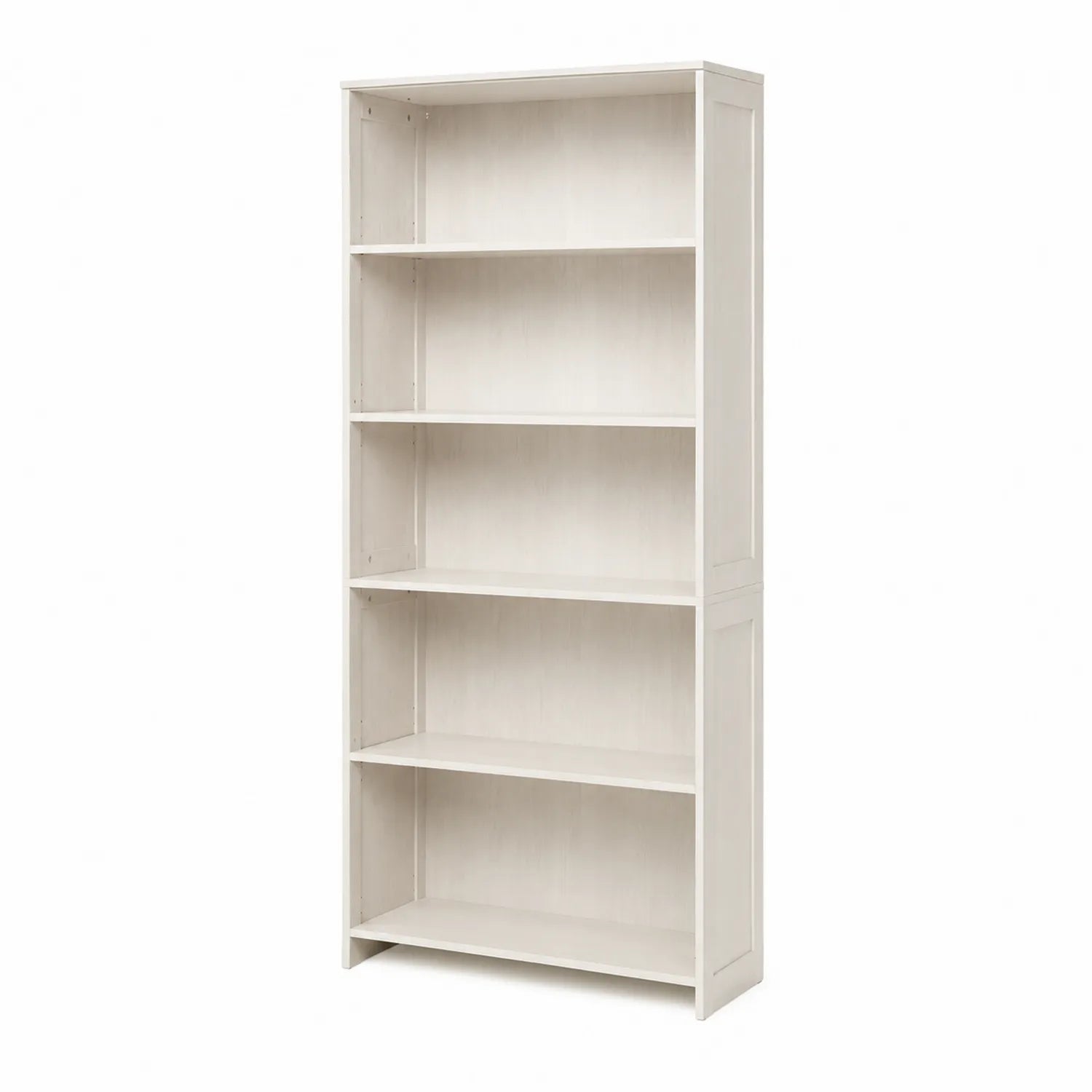 Étagère en bois 5 niveaux 180x75x30 cm Blanc