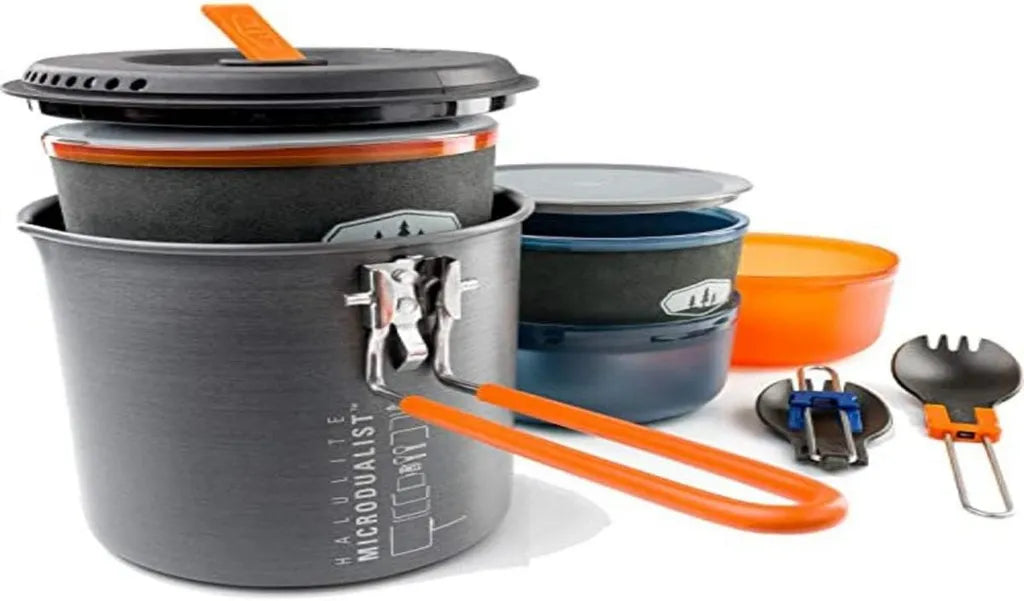 Ensemble de Cuisine Halulite Microdualist de GSI Outdoors, Multicolore
