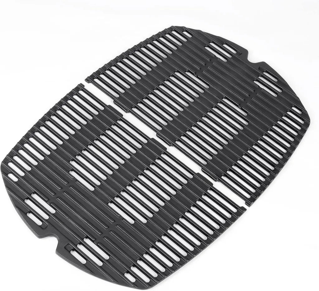 Grille de Cuisson en Fonte pour Weber Q300/Q320 - Compatible Modèles Q3000/Q3200
