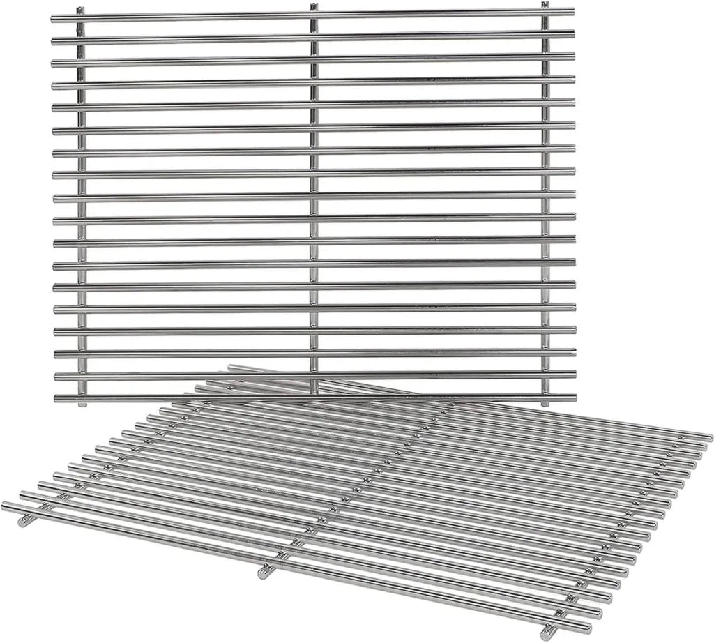 Grille de Cuisson Compatible Weber Genesis E/S-310/320/330, 49,5 x 33 cm, Accessoire de Remplacement