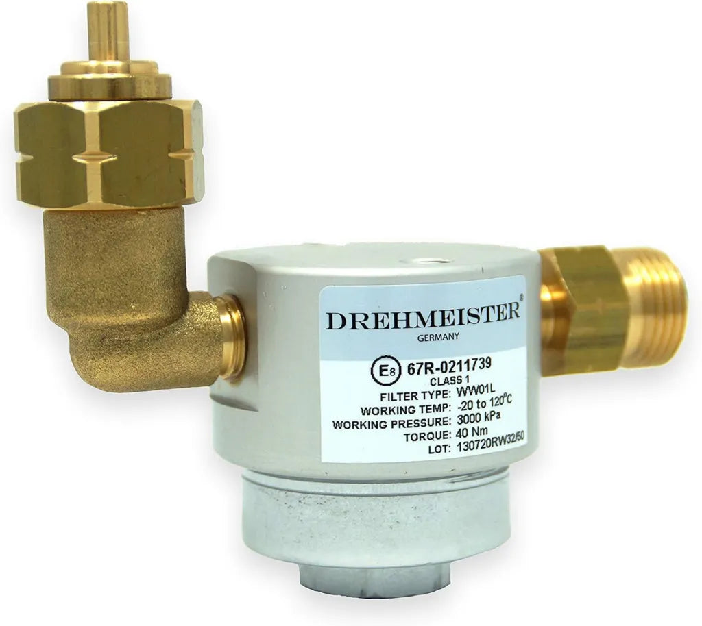 Cartouche de Filtration pour Bouteille de Gaz, Connexion 21,8 LH x G12