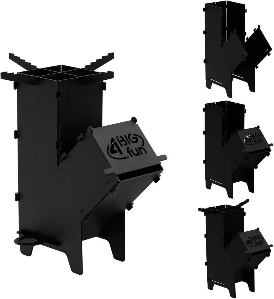 Poêle à Bois Portable pour Camping et Randonnée
