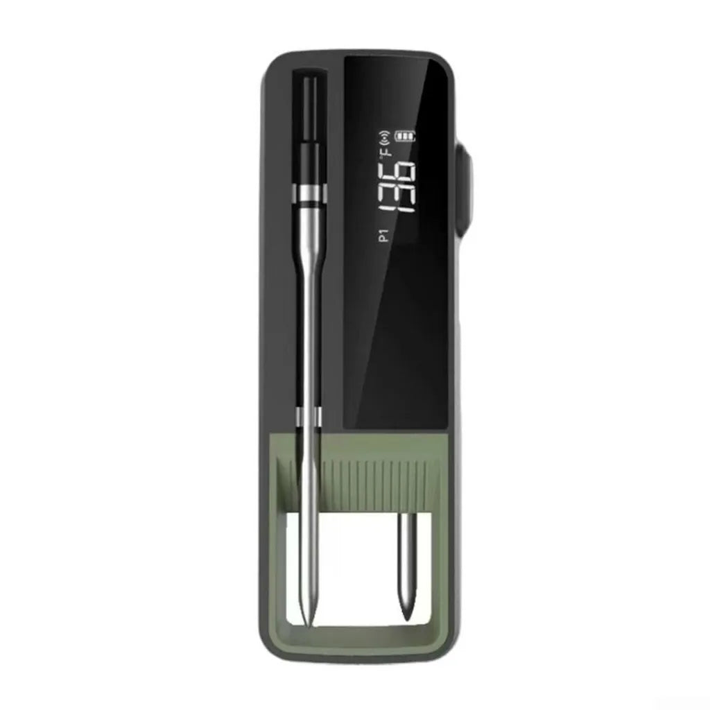 Thermomètre de cuisine sans fil pour barbecue avec lecture rapide 3s, supporte congélation et haute température