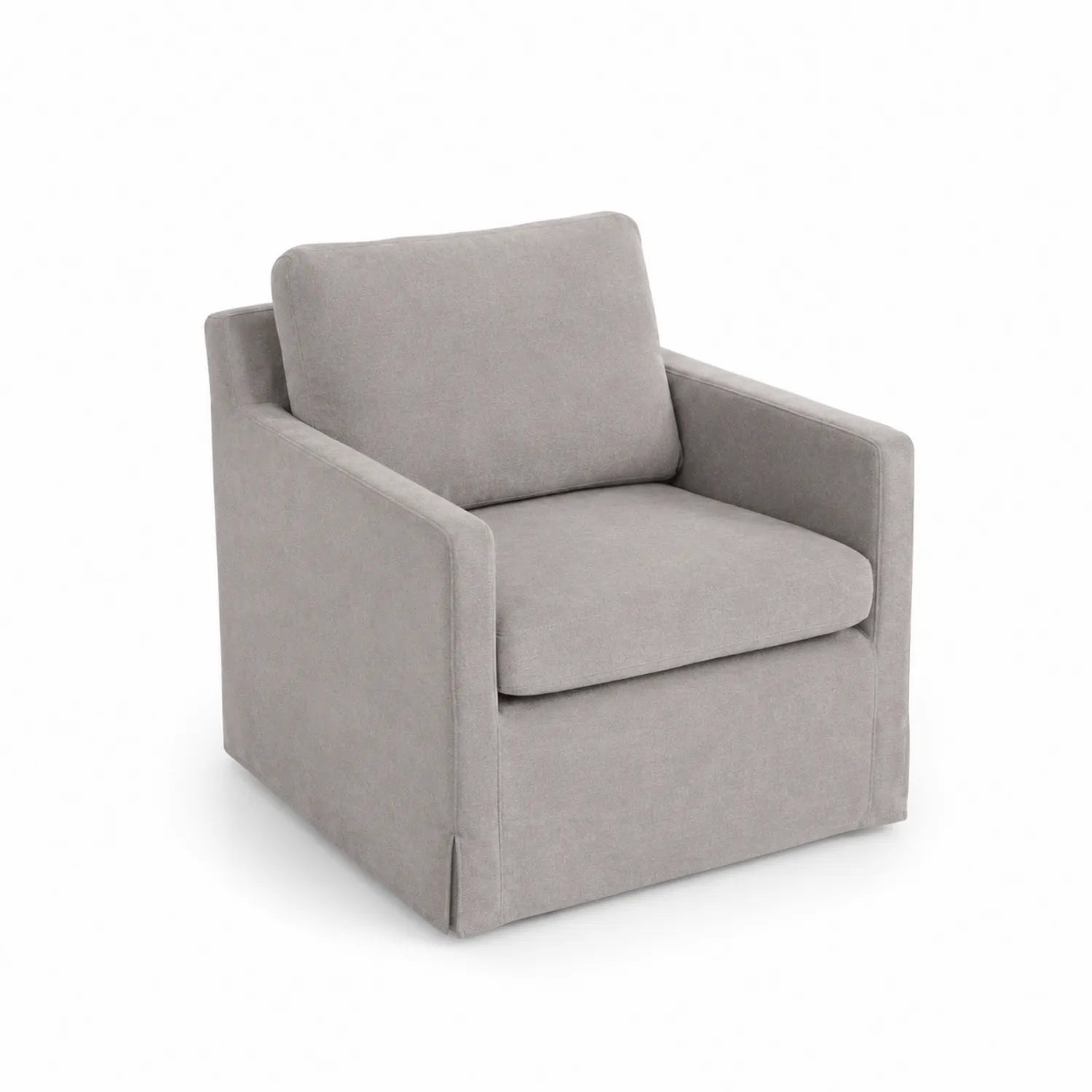 Fauteuil en tissu Gris