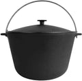 Cocotte en Fonte 6L avec Couvercle - Compatible Induction et Extérieur