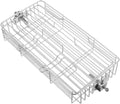 Panier rotatif en acier inoxydable pour barbecue - Idéal pour poisson et viande (356-412 mm)