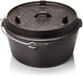 Cocotte en Fonte Petromax FT9 avec Fond Plat