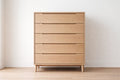 Solid Oak 5-Drawer Chest in Natural Finish
