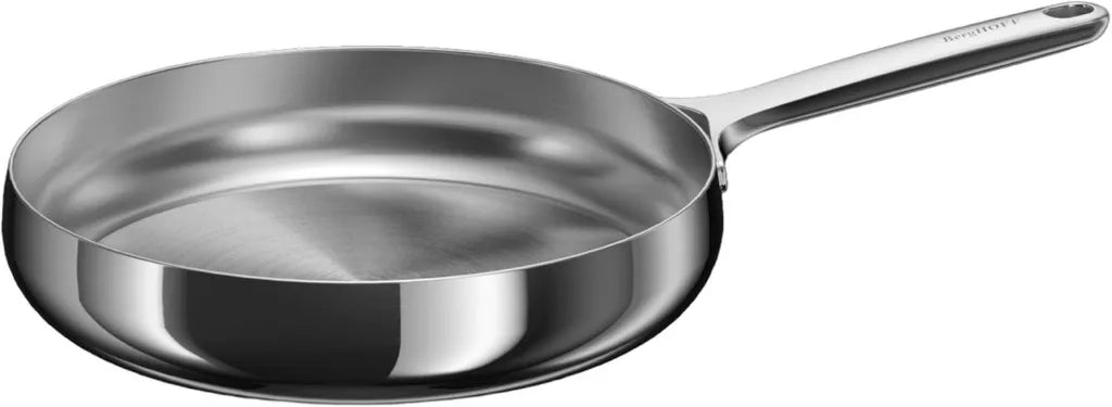Poêle Universelle Inox 28cm Berghoff – Antiadhésive Sans PFAS – Convient à Tous Feux y Compris Induction