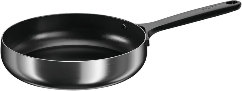 Poêle Antiadhésive en Acier Inoxydable 24cm Noir - Sans PFAS - Berghoff