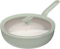 Wok Antiadhésif Berghoff 28cm avec Couvercle - Modèle Balance Sage