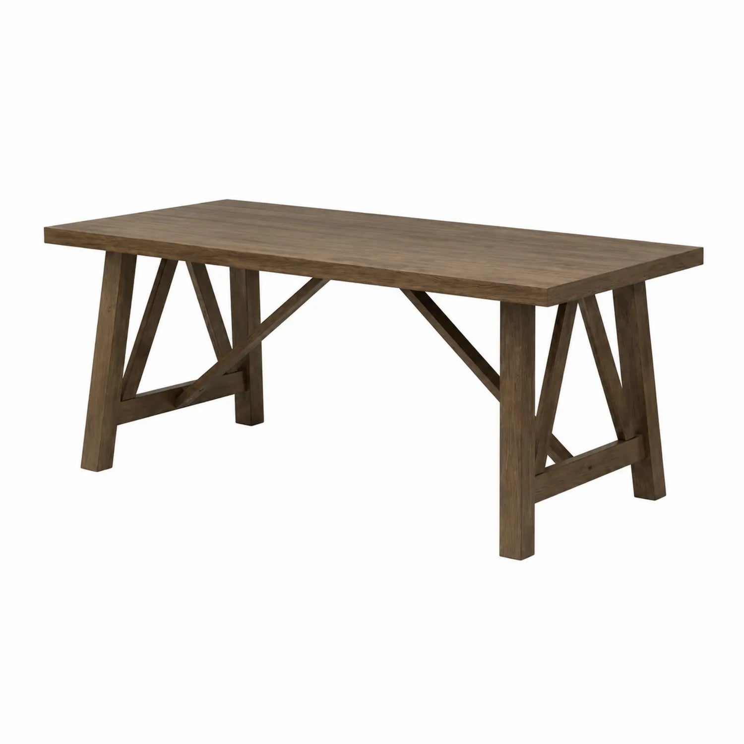 Table de salle à manger rectangulaire en bois