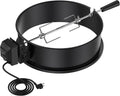 Onlyfire Rôtissoire pour Barbecue Weber 47 cm, Fonctionne avec Grills à Charbon Bouilloire, Noir