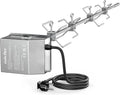 Kit de Tournebroche en Acier Inoxydable Onlyfire pour Weber Genesis II Séries 400 & 600