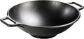 Wok en Fonte Lodge Pro-Logic avec Doubles Poignées, 35 cm