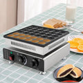 Crêpière Électrique 36 Trous pour Mini Crêpes et Gaufres, Idéale pour Restaurants et Boulangeries