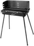 Grill à Charbon TIKAL en Acier Chromé - 61,5x39x77 cm