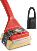 Brosse de barbecue sans poils, nettoyage sécurisé pour grilles en gaz, charbon et acier