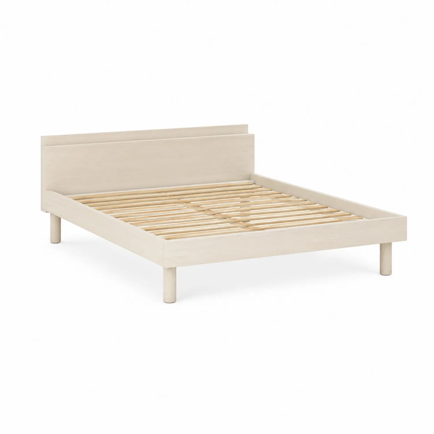 Lit double en bois 200x160 cm