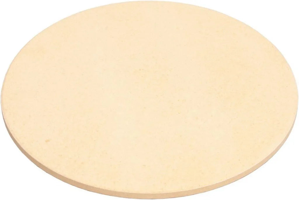Pierre à pizza en céramique 35,5 cm - Idéale pour four et barbecue