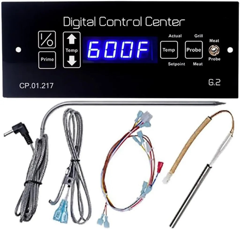 Contrôleur numérique pour grills à pellets 120V/230V - Sonde de viande incluse