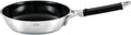 Poêle à Frire RÖSLE SILENCE PRO CeraPlus 20 cm - Antiadhésive, Résistante à 260°C, Céramique Argentée, Acier Inoxydable