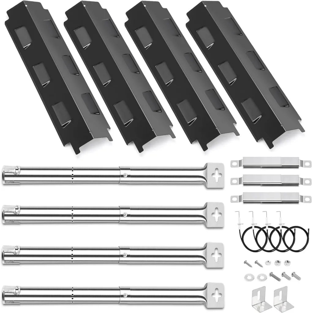 Kit de Remplacement Barbecue: Brûleur et Tubes Compatibles Charbroil, Barbecook, Tenneker TG4