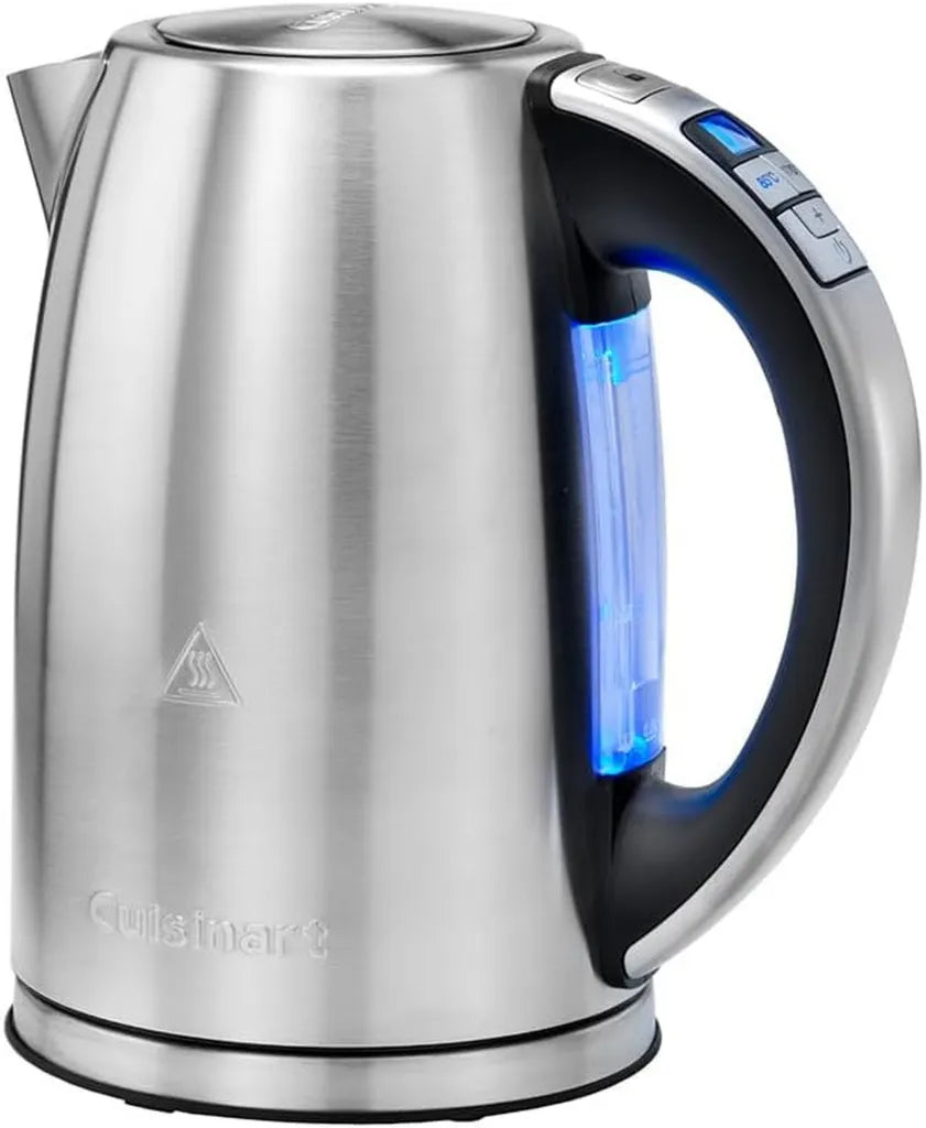 Bouilloire Électrique Cuisinart 1,7L Inox avec Température Réglable