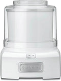 Sorbetière Cuisinart Cool Scoops - Glace et sorbet en 25 min - Machine à yaourt glacé familiale 1.4L - Modèle ICE21