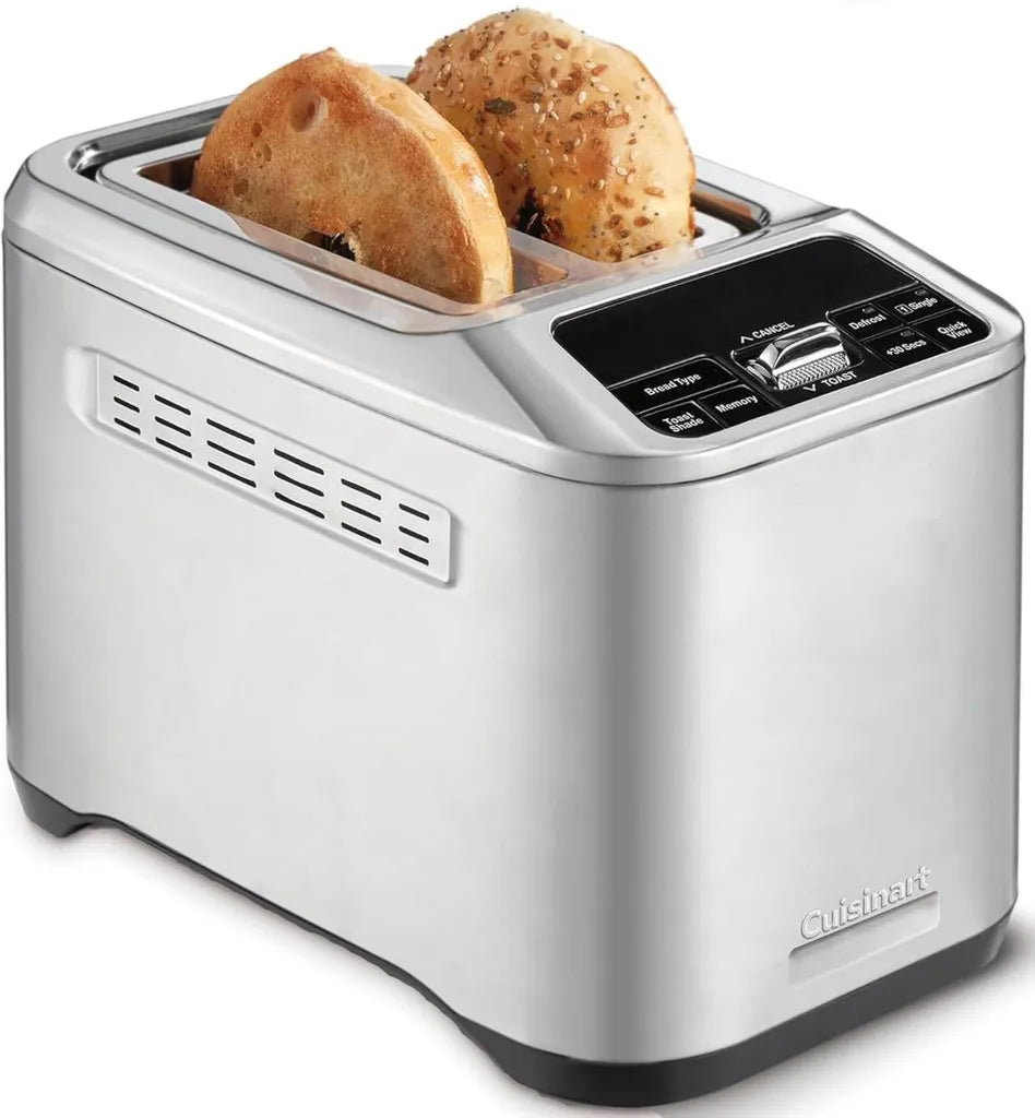 Grille-pain Cuisinart 2 Tranches avec Fentes Longues et Fonctions Intelligentes