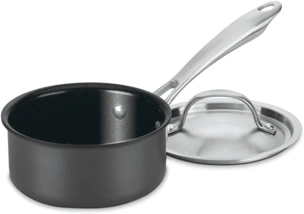 Casserole Antiadhésive Cuisinart Greengourmet avec Couvercle