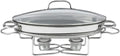 Serveur de Buffet Ovale en Acier Inoxydable Cuisinart 35 cm