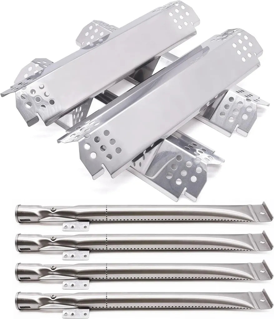 Pack de Remplacement Nexgrill 4 Brûleurs et Déflecteurs pour Modèles 720-0830H, 720-0864, 720-0864M