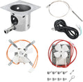 Ensemble de pièces de rechange pour fumoirs à granulés, compatible avec Pit Boss, Traeger, Camp Chef, Z Grills, inclut moteur à vis sans fin, ventilateur d'induction, tige d'allumage