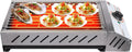 Grill de Camping à Gaz 2,5 kW - Barbecue Portable, Contrôle Température 50-300°C, Usage Intérieur/Extérieur