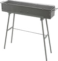 Gril à charbon pliable avec ventilation réglable - Portable pour camping et extérieur