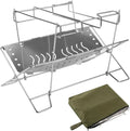 Gril de Barbecue Portable en Acier Inoxydable pour Jardin Extérieur