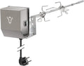 Kit de Rôtissoire en Acier Inoxydable pour Barbecue Weber Spirit II