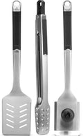 Ensemble d'Outils Premium pour Barbecue Napoleon® en Acier Inoxydable - 3 Pièces