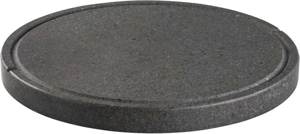 Pierre de Lave pour Cuisson - Compatible Four et Barbecue, Ronde 40 cm
