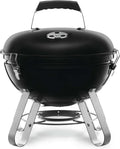 Barbecue Portable à Charbon 36 cm Napoleon - Noir, Surface de Cuisson 968 cm², Design Solide à 4 Pieds