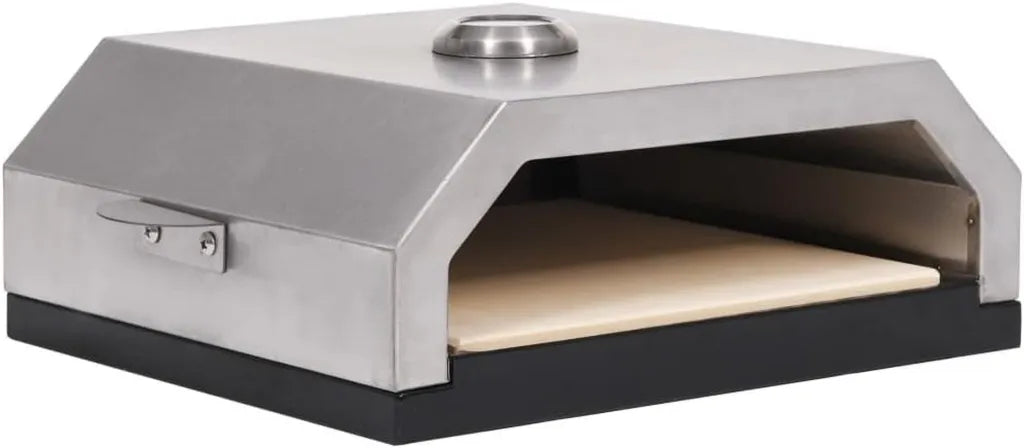Four à pizza portable avec pierre céramique pour barbecue charbon