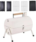 Gril à charbon multifonction portable pour jardin et terrasse