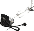 Kit rôtissoire motorisé premium pour barbecue gaz – Grille en acier inoxydable 304, longueur ajustable 74 cm, moteur 4-5 tr/min, capacité 18 kg